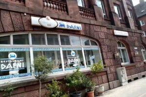 Restaurant Dafni, Inhaber Christos Ziongos. Kfr.