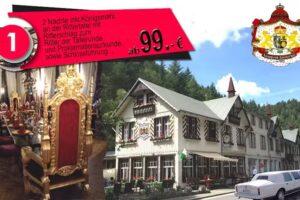 Restaurant/Hotel romantisches Jagdschloss im Königreich Romkerhall