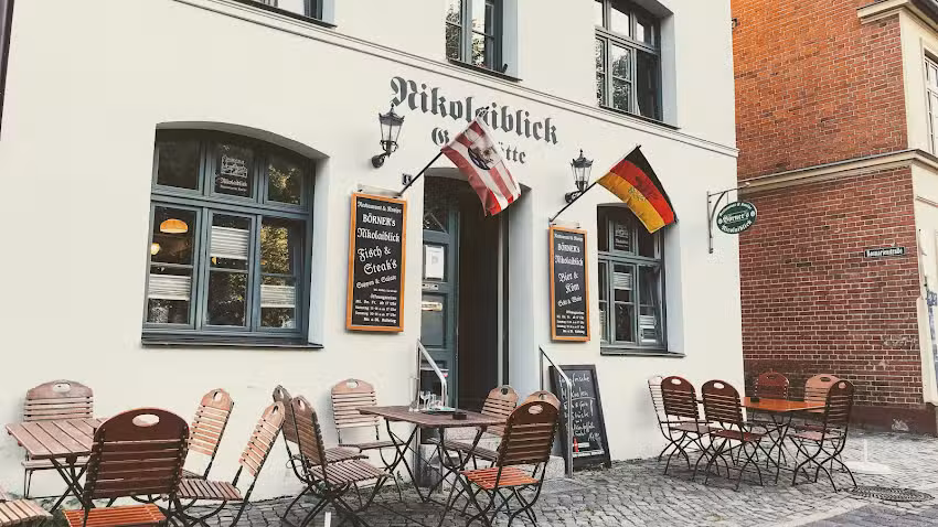 Restaurant, Kneipe und Caf&eacute; Nicolaiblick