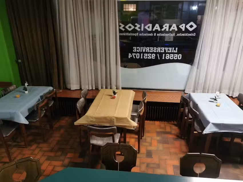 Restaurant Oparadisos