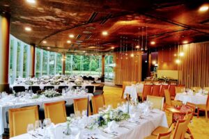 Restaurant Wasserpavillon im Romantik Parkhotel Wasserburg Anholt