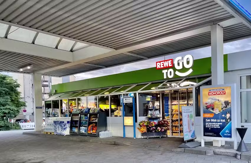 REWE To Go bei Aral