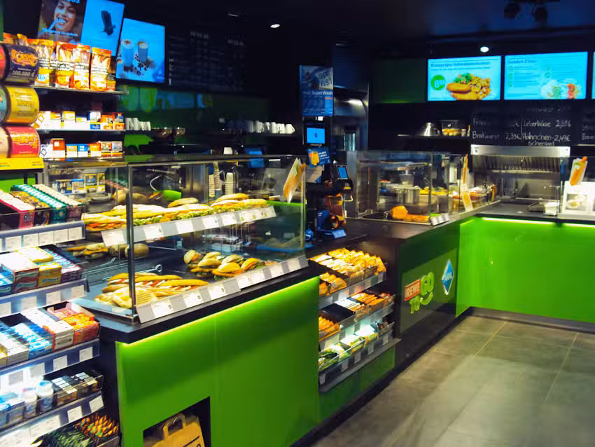 REWE To Go bei Aral