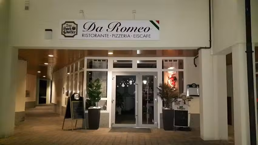 Ristorante Pizzeria Eiscaf&eacute; da Romeo