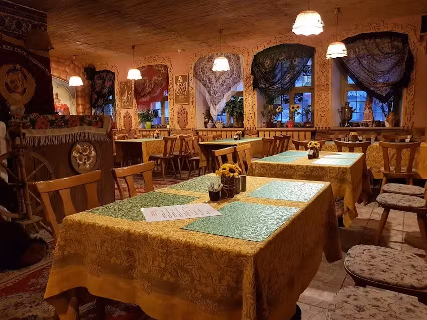 Russische Stube im Burgkeller