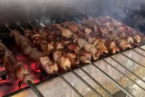 Schaschlik am Mixmarkt