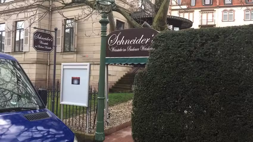 Schneiders Weinstube im Badener Weinkeller