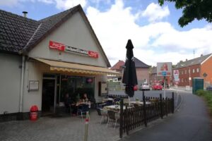 Schnellimbiss im Bogen