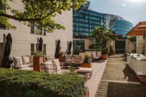Secret Champagne Garden