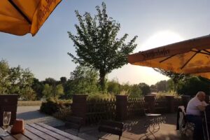 Seeterrasse am Bagger