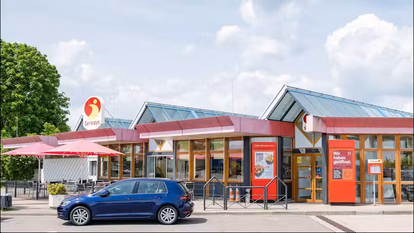 Serways Rastst&auml;tte Pf&auml;lzer Weinstrasse West