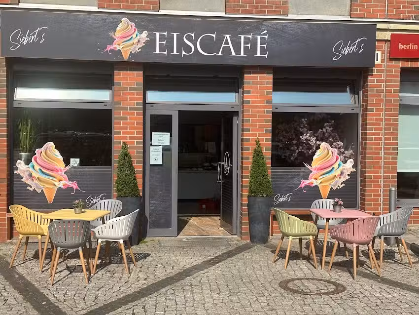 Sieberts Eiscafe &ndash; DDR Softeis Hugenottenplatz3