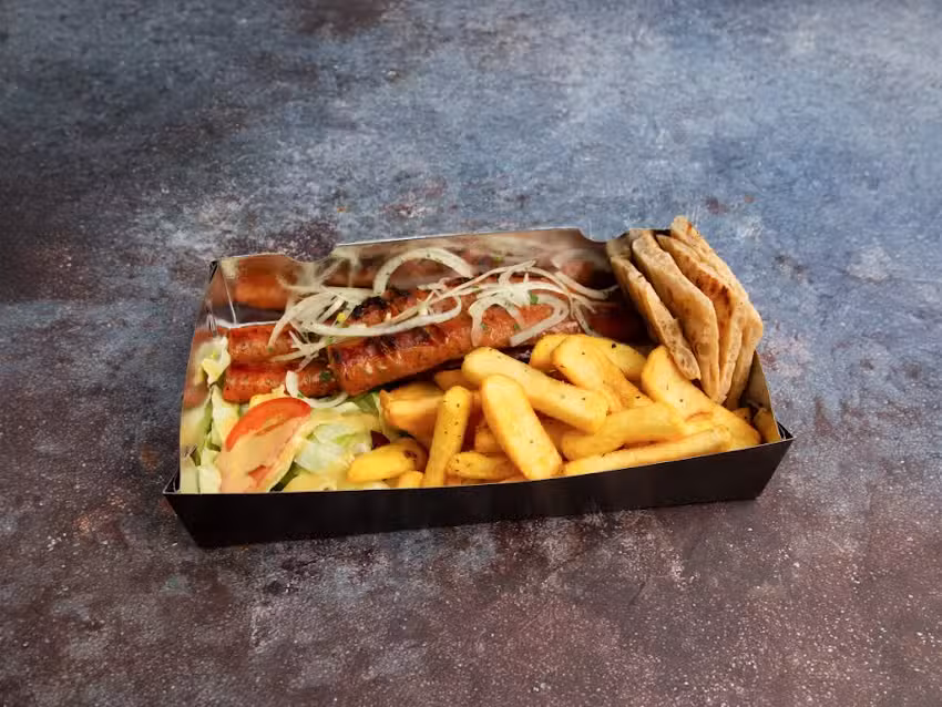 Souvlaki Griechisches Fast Food