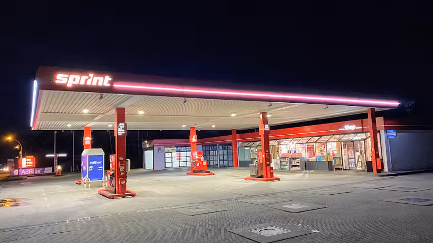 SPRINT Tankstelle Bernsdorf B97