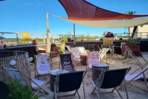 Stadtstrand – über den Dächern