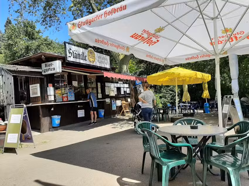 St&auml;ndle am alten Bahnhof