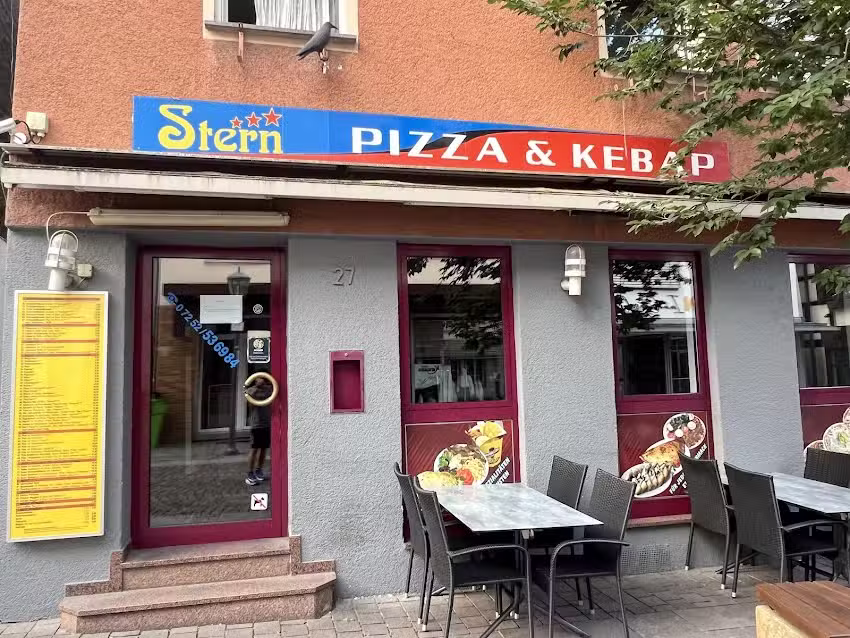 Stern D&ouml;ner Kebap Pizza