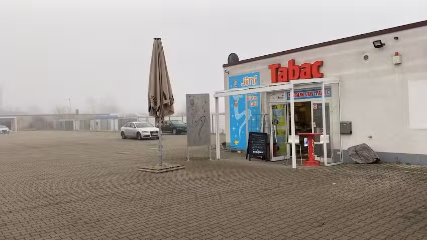 TABAC Neuenburg JINI STORE, tabac, car wash, Imbiss