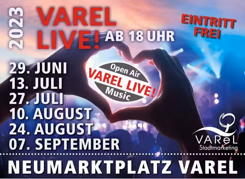 Varel Live auf dem Neumarktplatz