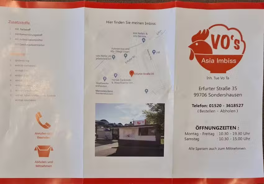 VO&rsquo;s Asia Imbiss