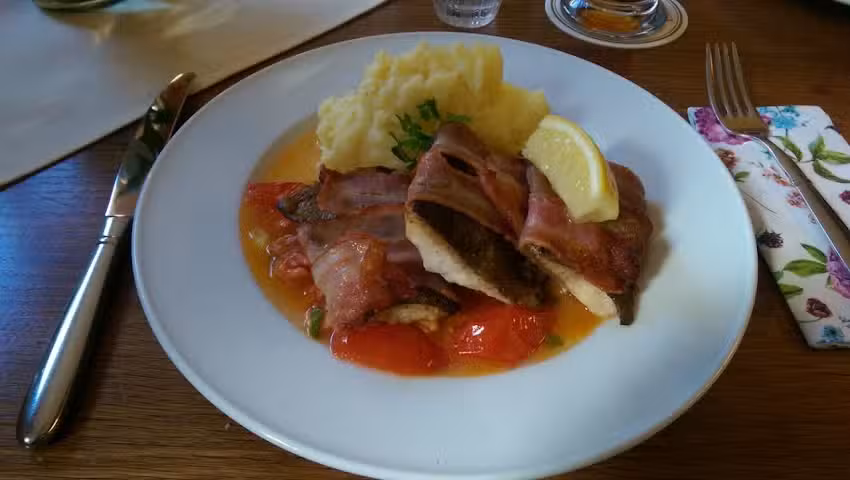 Waldgastst&auml;tte &bdquo;Zur alten Eiche.&ldquo;