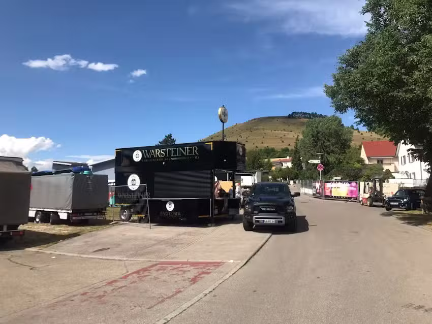 Warsteiner Stand an der Ipfmesse