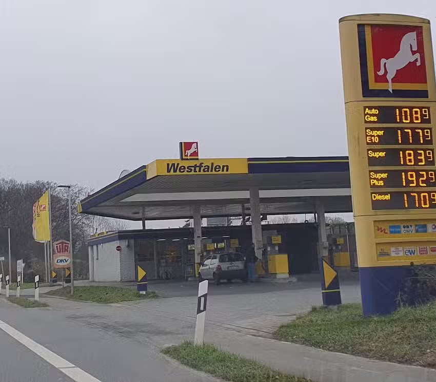 Westfalen Tankstelle