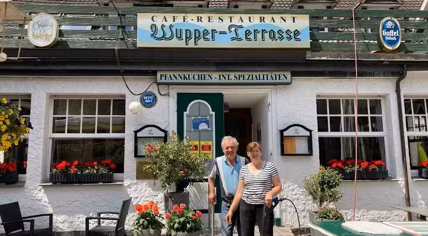 Wupper &ndash; Terrasse &ndash; Solingen