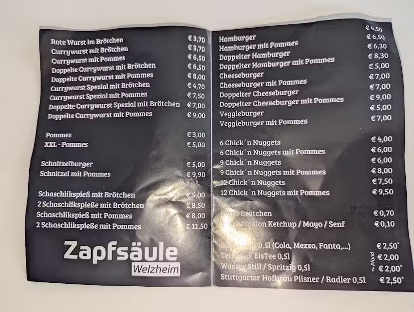 Zapfs&auml;ule Welzheim